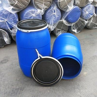 铁卡箍法兰密封包装125升化工塑料桶6公斤全新料HDPE桶